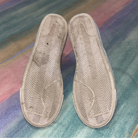 Nike White and Yellow High-Top Sneakers - Picture 7 of 8